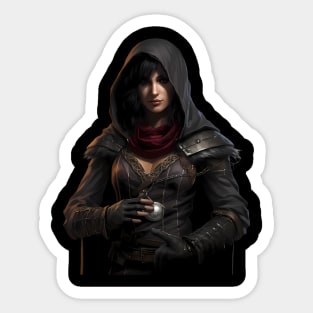 Baldur's Gate 3 Reimagined Rogue Sticker